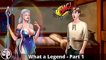 Hentai Game Introduces A Princess Who Makes A Man'S Penis Release A Bit Of Semen In His Underwear