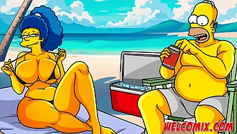 Una Milf Sensuale Tradisce Il Marito Sulla Spiaggia In Questo Porno Cartoon.