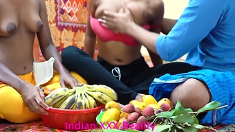 Desi Mall Action With Step Dad And Step Daughter In High Definition.