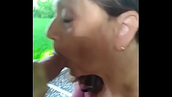 Pov Neighbor Brings Morning Joy To Annie In The Form Of A Mouthful Of Cum.