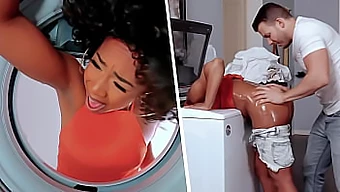 Misty Stone Nagy Segge Doggy Style-Ban Kapja A Faszt