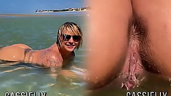 Two Girls Show Off Their Bodies And Engage In Sexual Activities On A Beach Trip