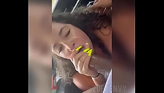 Sexo interracial leva a uma gozada facial para a MILF curvilínea